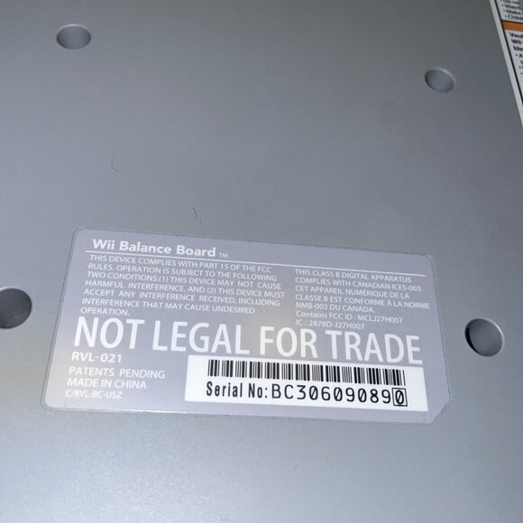 Nintendo WII Fit Accessory Balance Board Only  Exercise Fitness Controller u - Picture 8 of 12